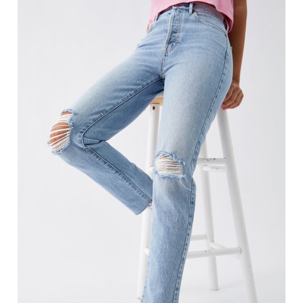 Pacsun ultra high rise slim jeans